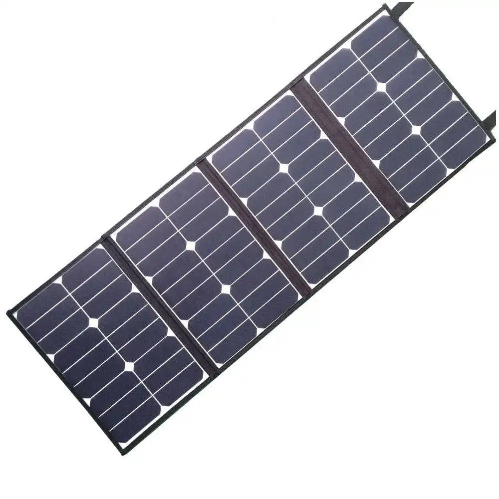 Glory Solar 22% Highest Efficiency 20V Foldable Flexible Solar Panel 80W For Emergency Power Supply