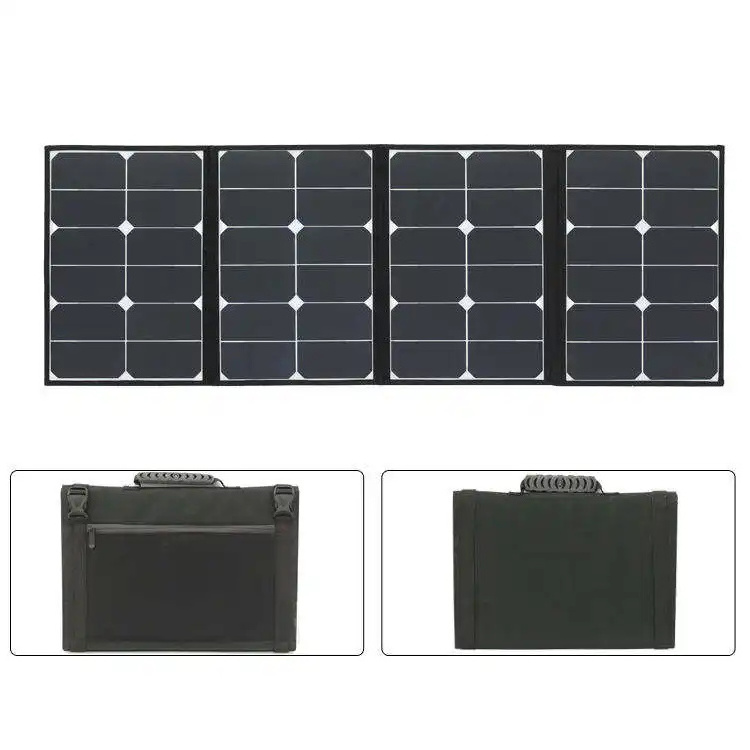 Glory Solar 22% Highest Efficiency 20V Foldable Flexible Solar Panel 80W For Emergency Power Supply