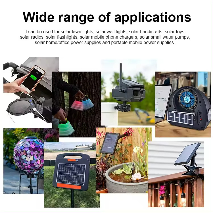 Solar Panels Portable Multi Function Plastic Case 18v 10w Mini Solar Panel With USB For Outdoor Charging Mobile Phone