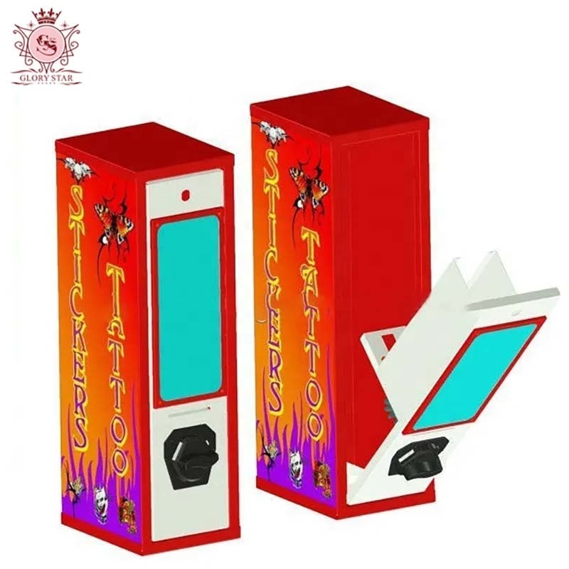 Maquinas Expendedoras Tatuajes /Mini tattoo / sticker / card coin vending machine/