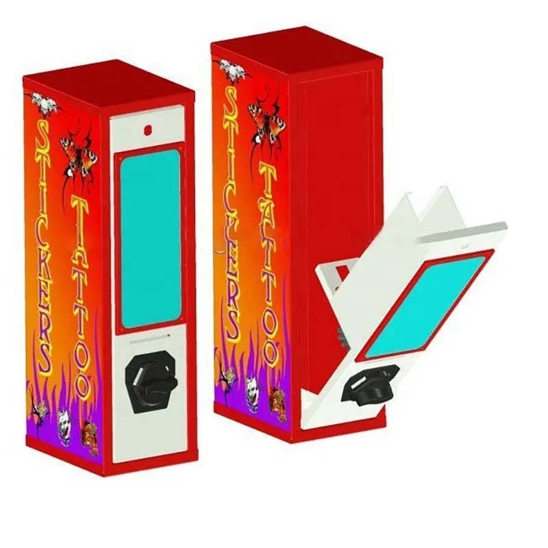 Maquinas Expendedoras Tatuajes /Mini tattoo / sticker / card coin vending machine/