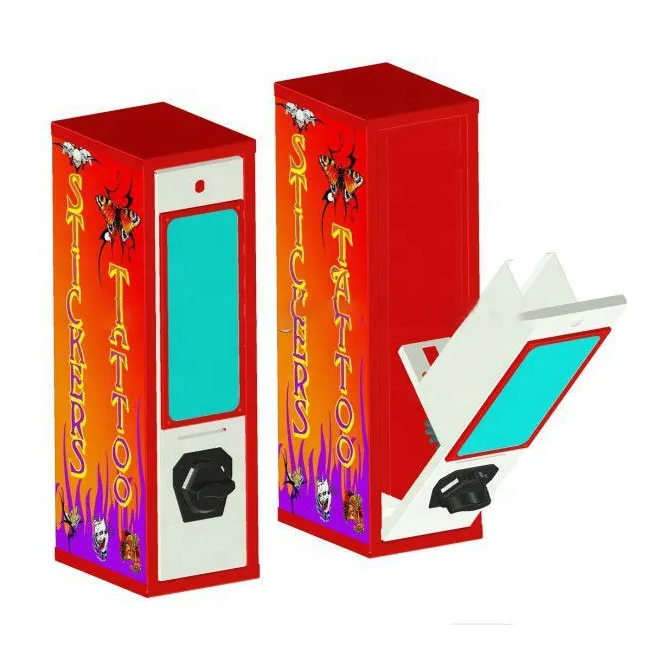 Maquinas Expendedoras Tatuajes /Mini tattoo / sticker / card coin vending machine/