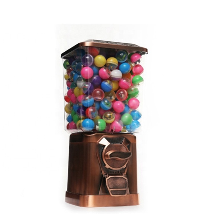 Single Head Bulk Candy Vending Machines Gumball Vending Dispenser