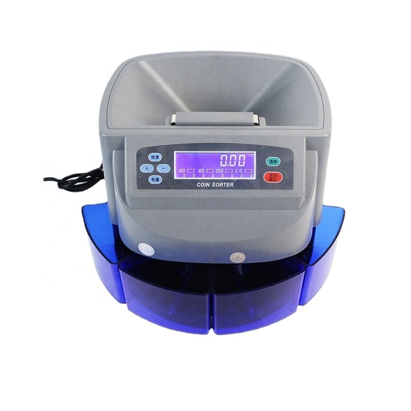 Super electronic coin sorter and counter counting machine/token counting machine