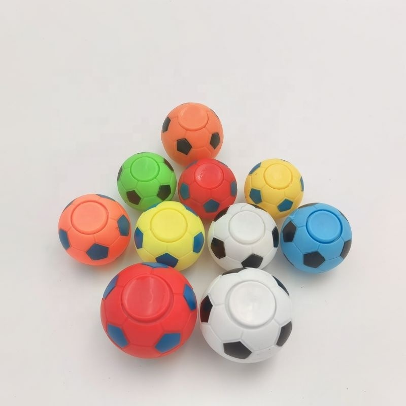 Hot Sales Mini Finger Football Hand Spinner Stress Ball Spinning Football Spin Football Kid Fidget Spinner Ball