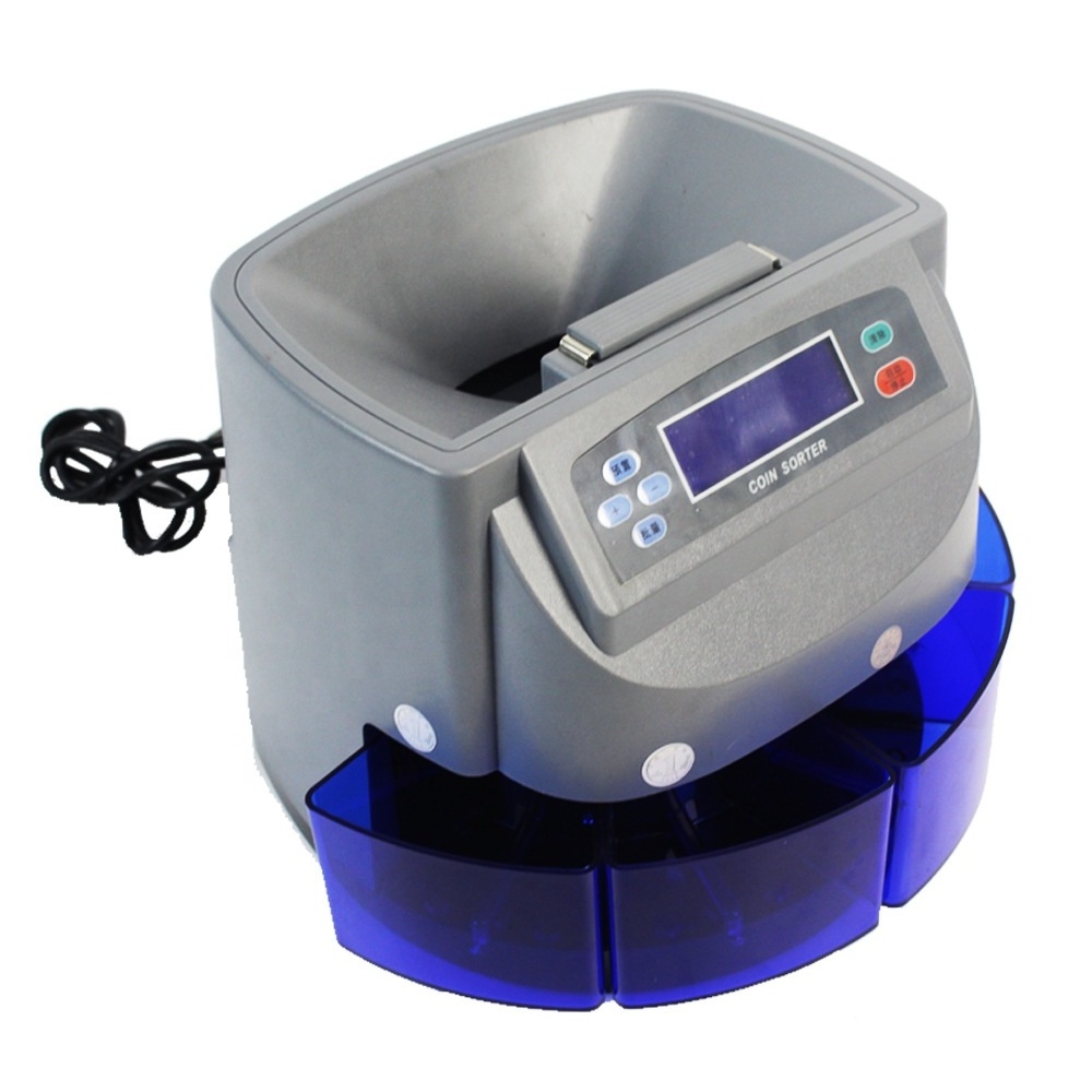 Super electronic coin sorter and counter counting machine/token counting machine