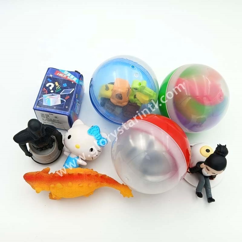 100mm Capsule Toy Vending Machine Plastic Small Toys For Capsule Ball Kids Toys