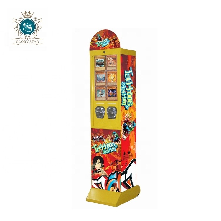 Small Business Items Card/Ticket/Sticker/Tattoos Vending Machine