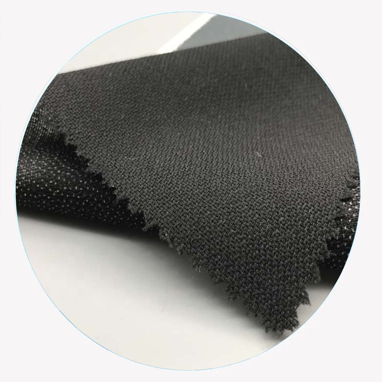 90g PES glue factory 100% polyester fusible woven interlining