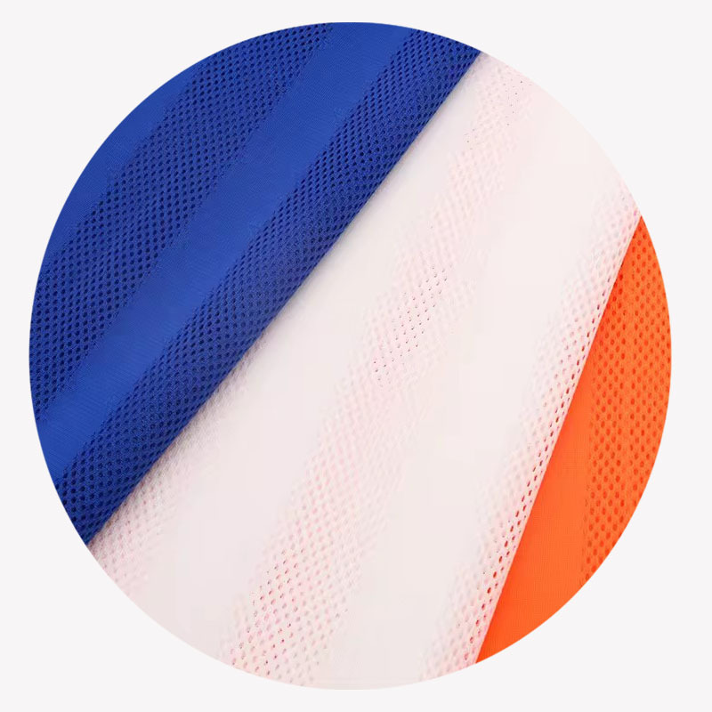 Custom breathable 100%polyester sportswear fabric birdseye weft knitting mesh fabric for football soccer wear