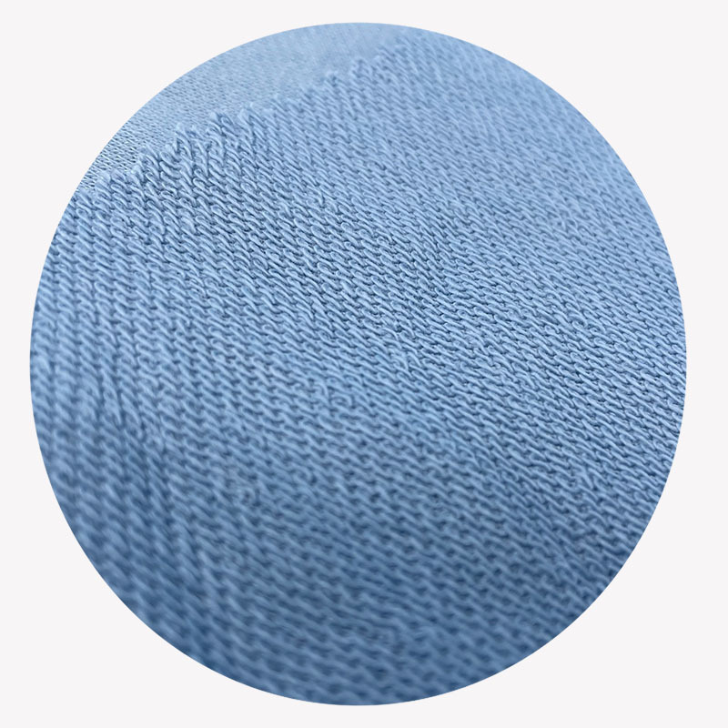 Soft Bamboo Cotton French Terry Knitted Fabric for Hoodies Clothing