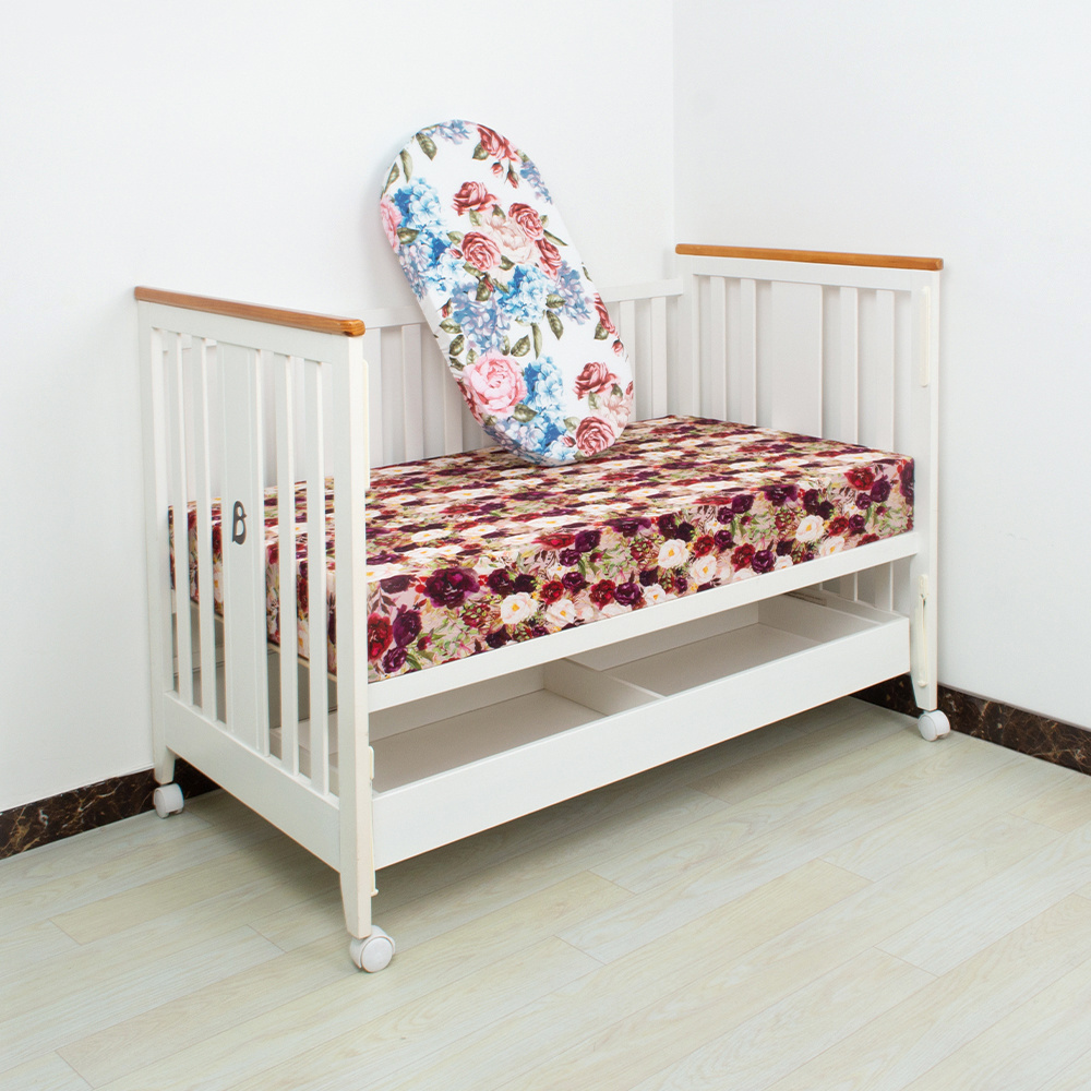 Customize Print Organic Bamboo Baby Bassinet Sheets Crib Bedding Set Bedsheets Baby Fitted Crib Sheet For Kids Bed