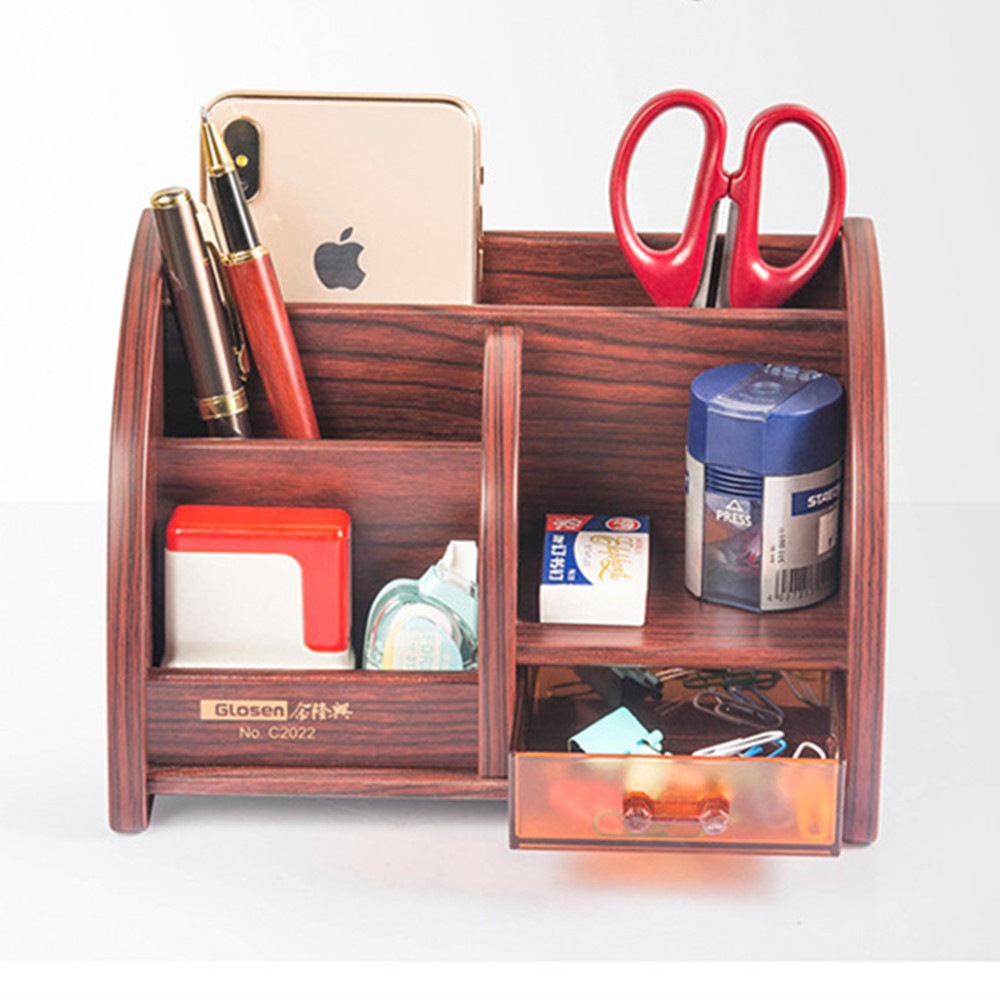 Wood Home Desk Storage Drawers Holder Desk With Pull Out Storage Office Desk And Storage