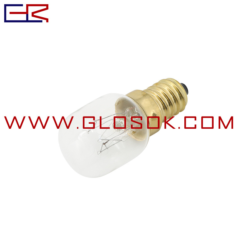 Glosok 25W E14 Screw Pygmy Lamps 300 Degree Oven Rated Light Bulbs Night Bulb Salt Lamp Bulb T22 220V 230V 240V