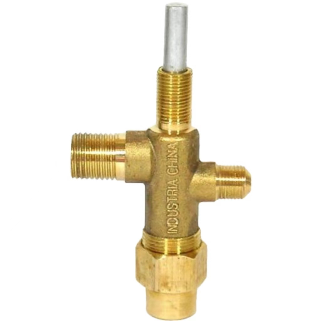 Glosok Hot Selling Brass Gas Safety solenoid valve for gas cylinder valve Gas Water Heater Spare Parts