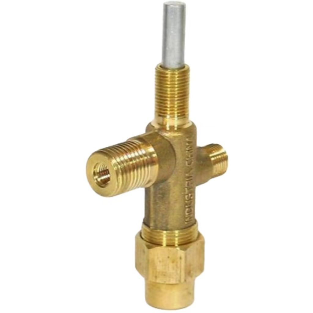 Glosok Hot Selling Brass Gas Safety solenoid valve for gas cylinder valve Gas Water Heater Spare Parts