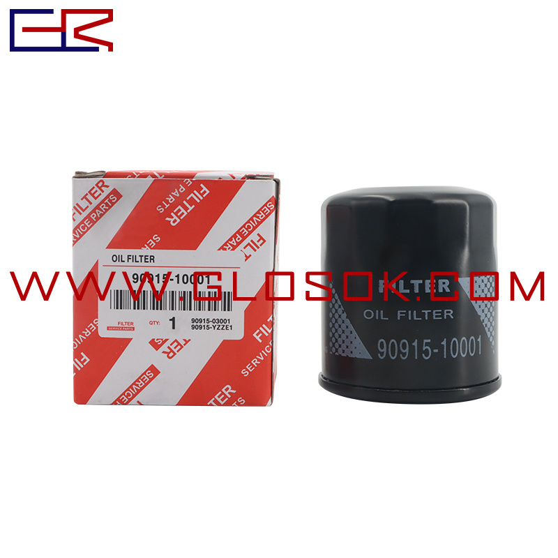 Glosok Auto Engine Oil Filter 90915-yzze1 90915-10001 90915-YZZD2 90915-YZZD4 90915-03002 Car Oil Filter For Toyota Audi