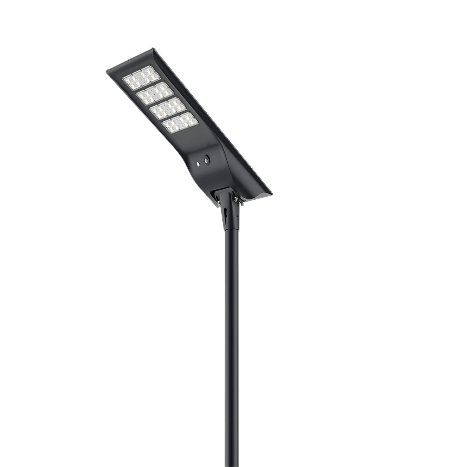 Die-casting Street Road Lamp LED Battery Solar Cell Light All in One Solar Street Light Solar Accessories IP65 180 80W Aluminum