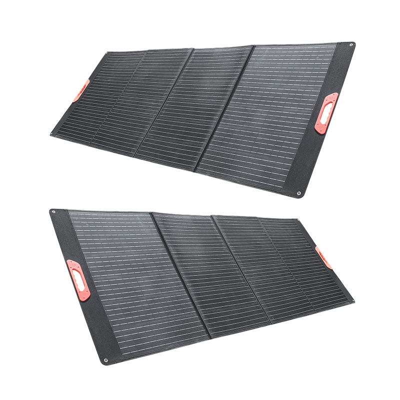 400W Portable Solar Panels with Kickstand, Foldable Solar Panel Charger Waterproof Energy Storage Foldable Solar Panels 1year