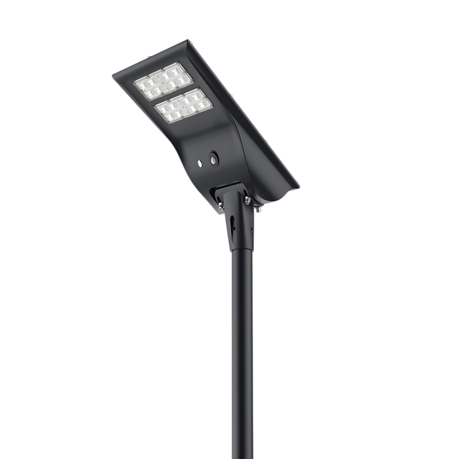 Die-casting Street Road Lamp LED Battery Solar Cell Light All in One Solar Street Light Solar Accessories IP65 180 80W Aluminum