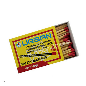 Kitchen matches with lighters of size 118 x 65 x 25 mm 250 match sticks high quality wooden matches in carton box