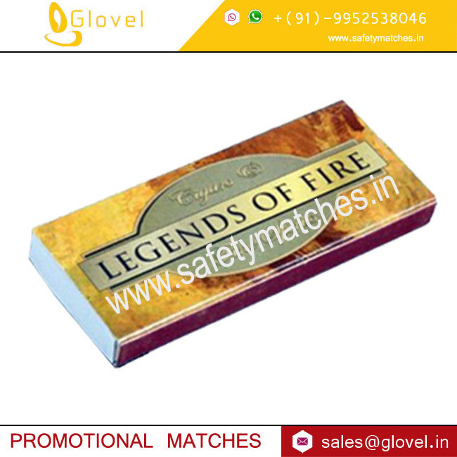 Factory wholesale long wooden stick matching with promotional matches 56*48*8 mm (25 sticks)