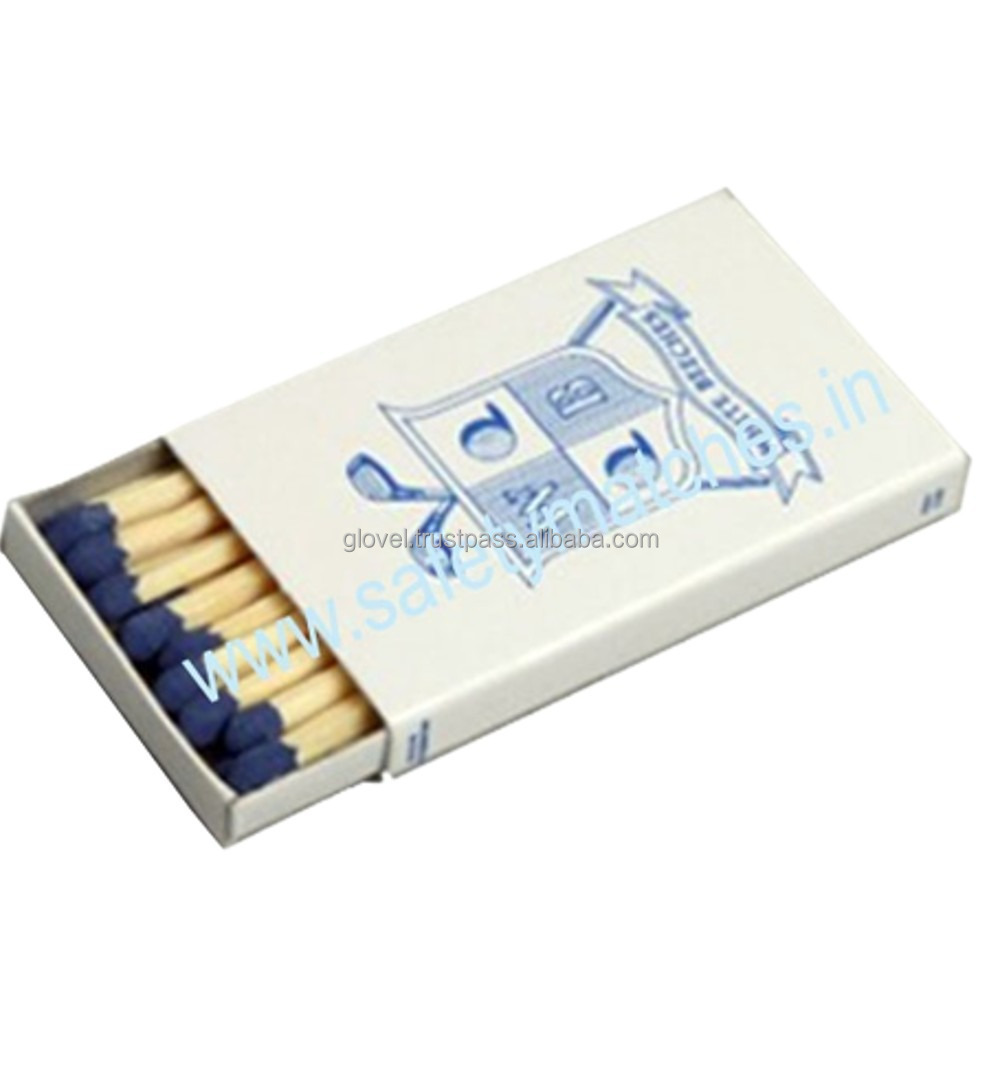 Promotional Matches with lighters 42 x 35 x 9 mm buyer's brand with 20 sticks with bulk quality and plain side friction