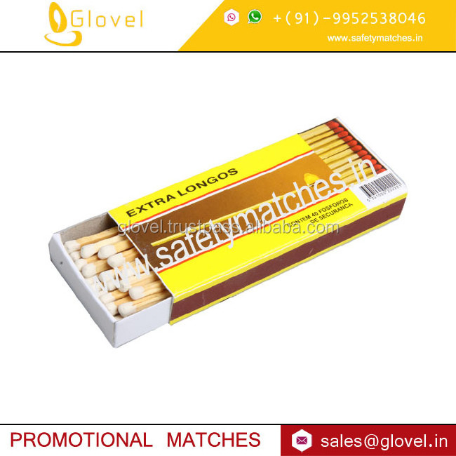 Good quality promotional matches with  112 x 26 x 9 mm Lighter Customized Logo and Printed Matches Boxes