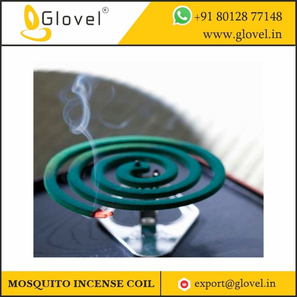 High Sale Mosquito coil for household use and best insecticides coils from India with 0.03% Transfluthrin