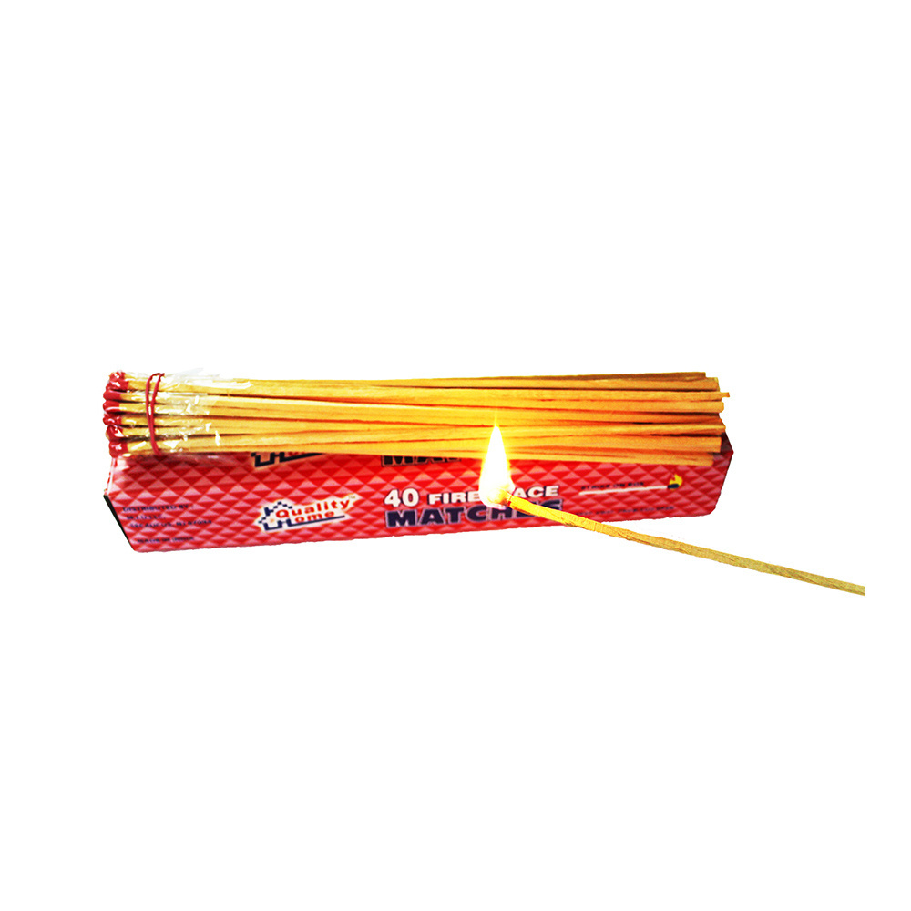 Barbeque matches lighters with extra long thick size wooden stick matches in safety matches