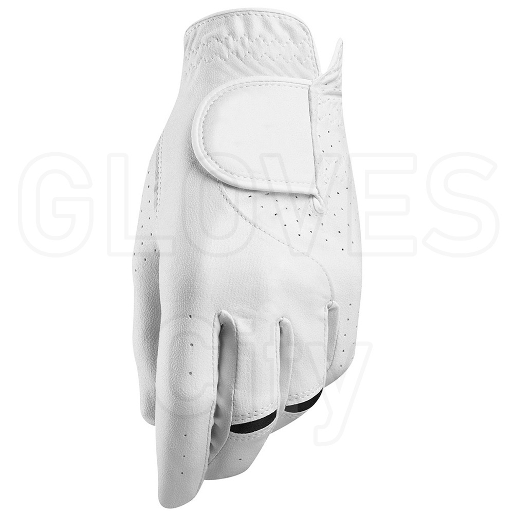 Man Lady Golf Glove Custom Logo Cabretta Leather Palm Soft golf gloves OEM Color golf gloves