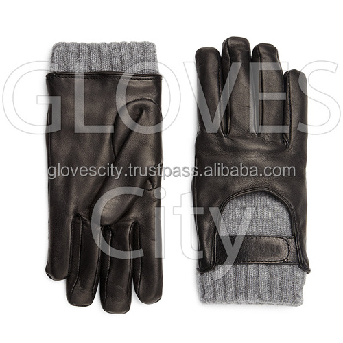 Daily Life Usage Leather Dress Gloves Women Winter Leather Gloves Touchscreen Texting Warm Driving Lambskin Gloves