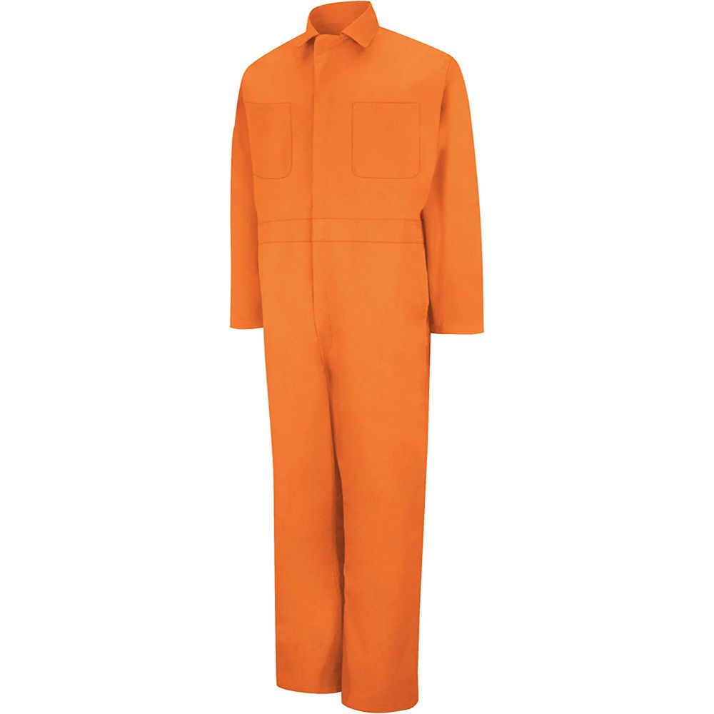 Custom Made Worker Wear Coverall Working Uniform Cotton Safety Clothing Plus Size Breathable Safety Work Wear