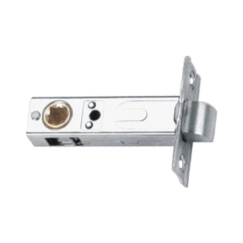 LL003 stainless steel magnetic glass bathroom door passage bolt latch