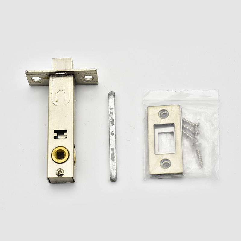 LL007 single deadbolt mortise lock body 80 mm steel backset brass door latch