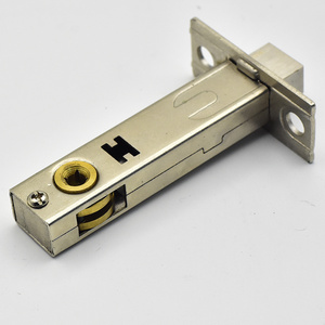 LL007 single deadbolt mortise lock body 80 mm steel backset brass door latch