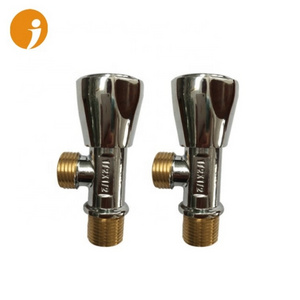 Manufacturers supply all copper triangle valve all copper core copper body water stop valve toilet water heater angle valve