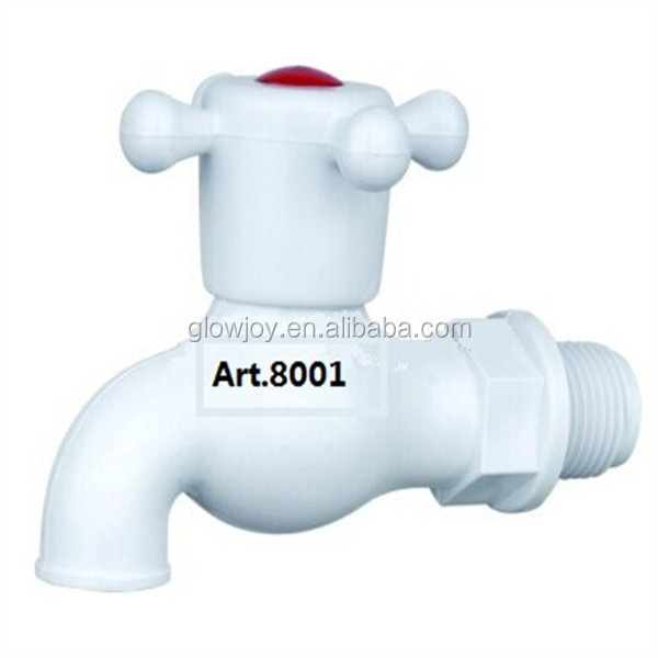 plastic water faucet 1/2or 3/4'' plastic outdoor water faucet plastic bibcock