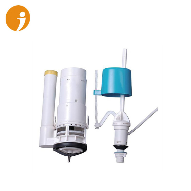 Adjustable toilet tank inlet water bottom ball float fill valve