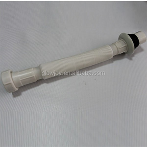 basin and kitchen sink Extension drain pipe/pvc flexible wash basin drain pipe