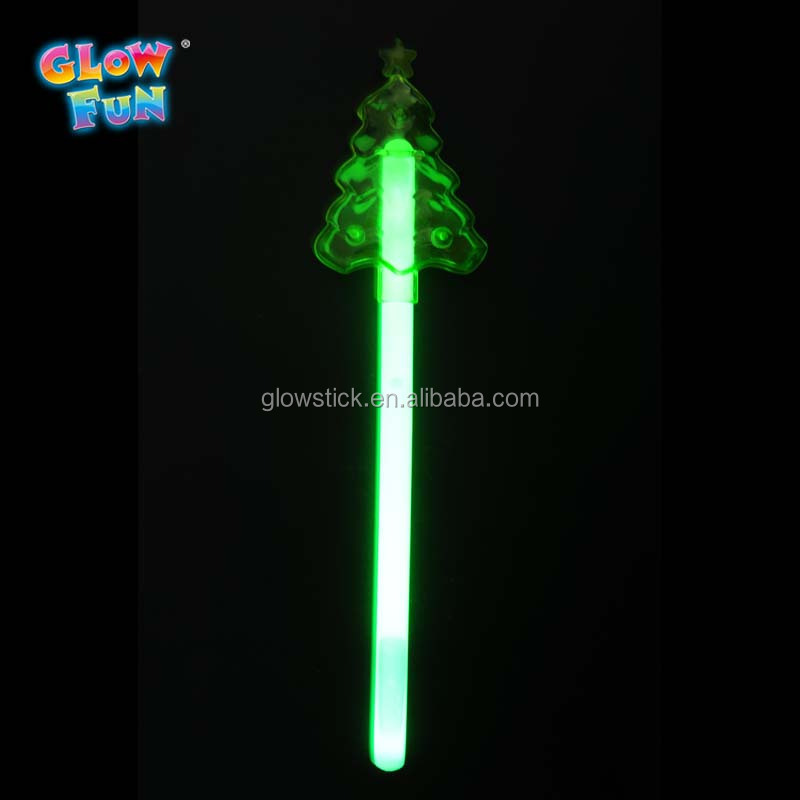 wholesale mix color neon wand light stick glow stick party for kid Christmas Tree Glow Wand