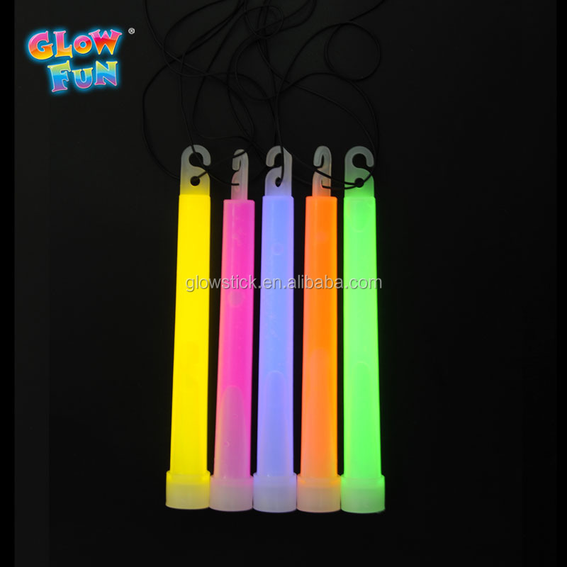 Ultra Bright 6 Inch Light Sticks Chem Light Sticks with 12 Hour Duration Camping Glow Sticks Glowsticks for Parties and Kid