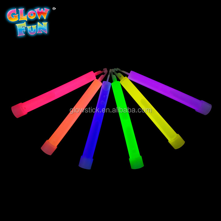 Ultra Bright 6 Inch Light Sticks Chem Light Sticks with 12 Hour Duration Camping Glow Sticks Glowsticks for Parties and Kid