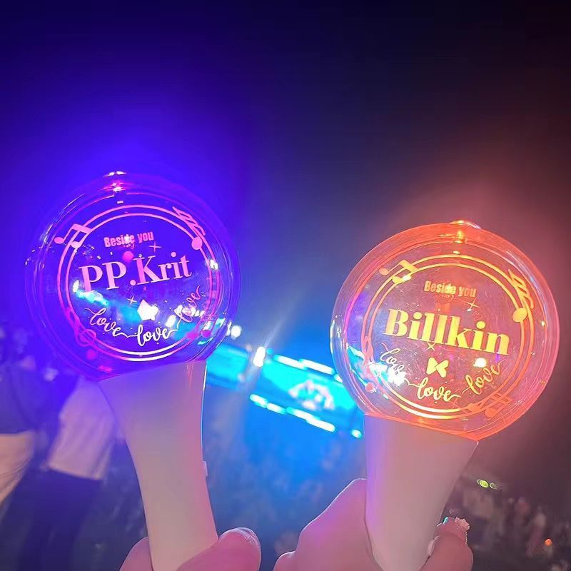 Color Changeable OEM Concert Kpop Glow Stick Light Up Party LED Light Stick Custom logo Acrylic Lightstick for Concerts Events