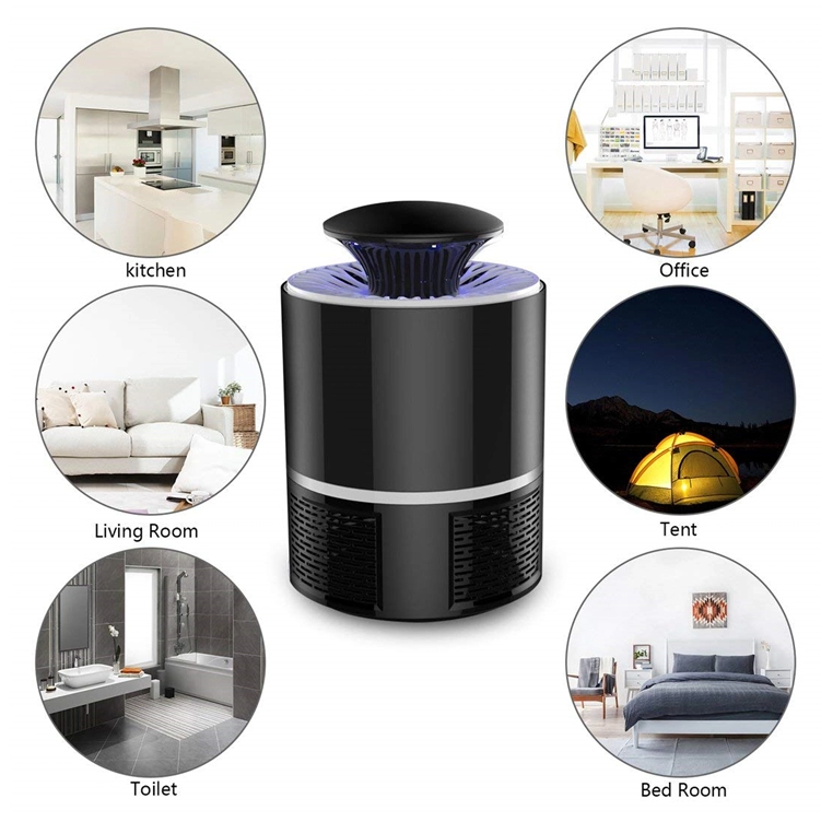 USB rechargeable mosquito zapper with Electric Mosquito killer  lamp with for Home Office anti mosquito