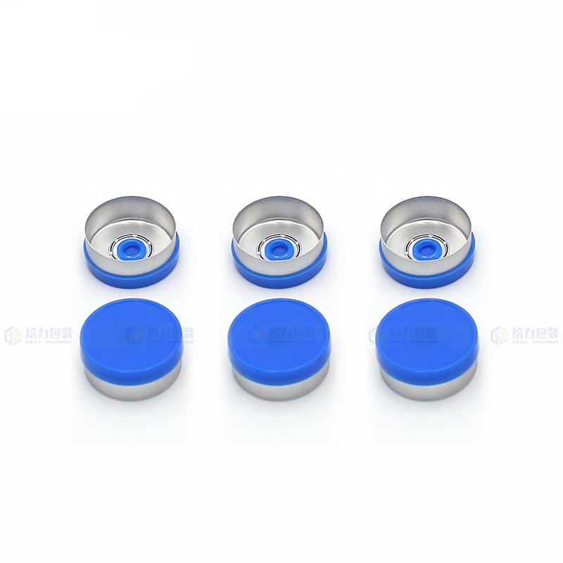 Aluminum Plastic Vial Cap 11mm 13mm 15mm 20mm 32mm Different Colors Pharmaceutical Glass Bottle Flip Top Lid