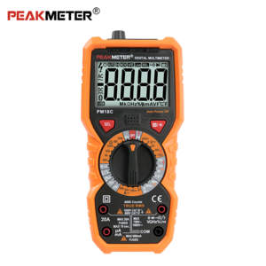 PM18C peakmeter Trms digital multimeter lab equipment lab multimeter professional with temperature test measuring instrument