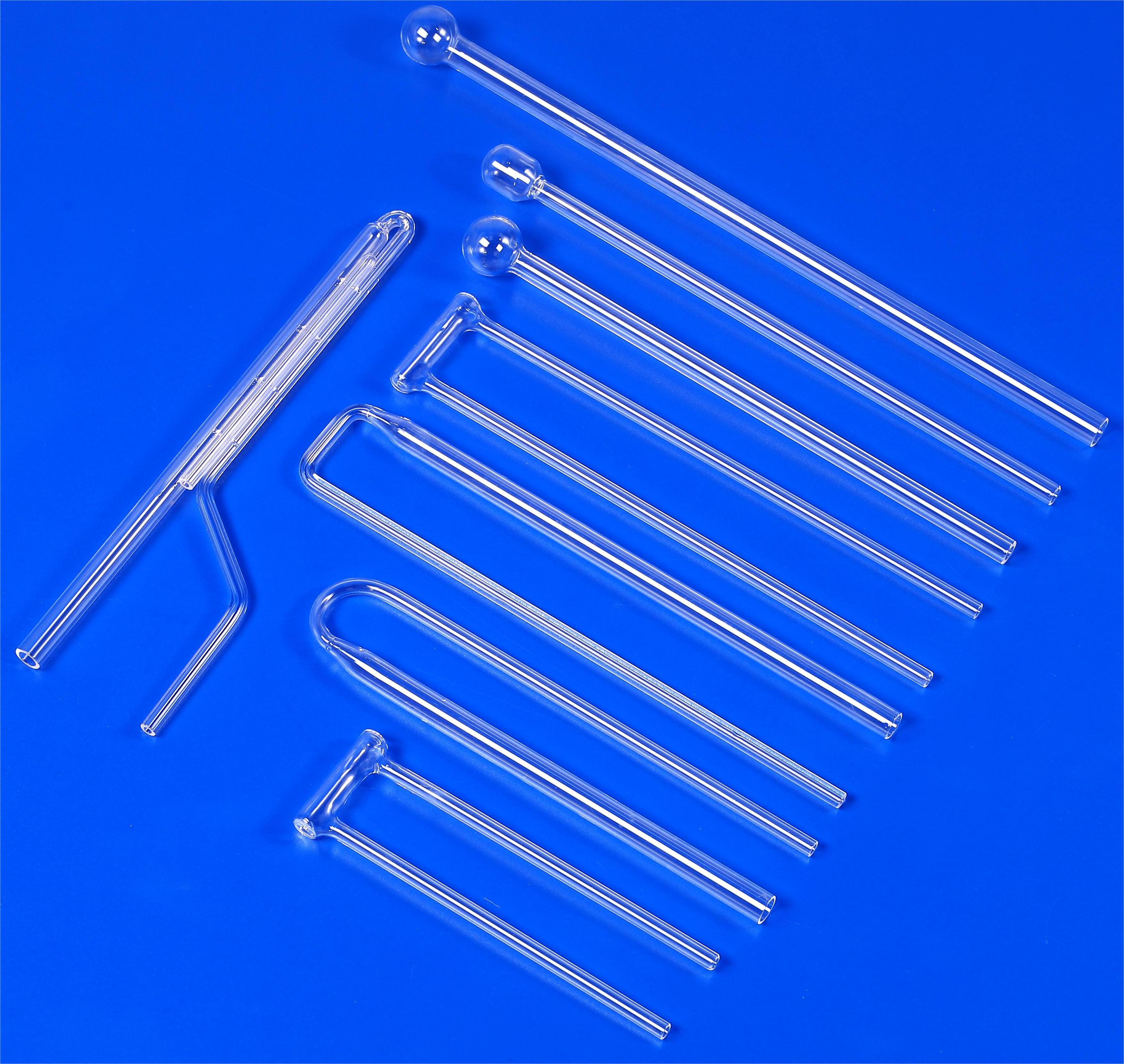 High Precision Chemical Adapted Heat Resistance Pipe Quartz Glass Tube Customizable Quartz Tube