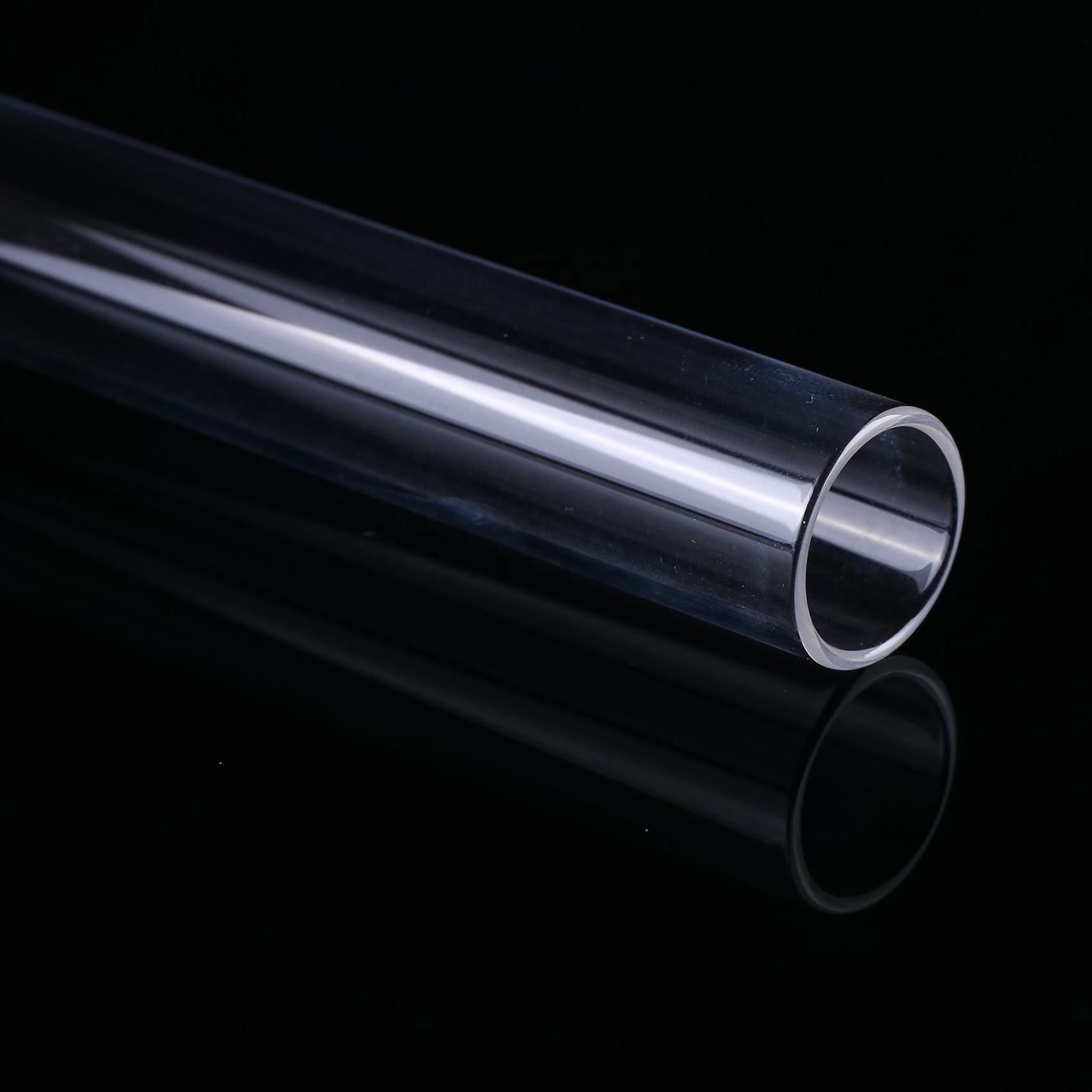 Vacuum Glass tube Solar Water Heater Glassware Quartz Pipe Transparent Quartz Tube Glass