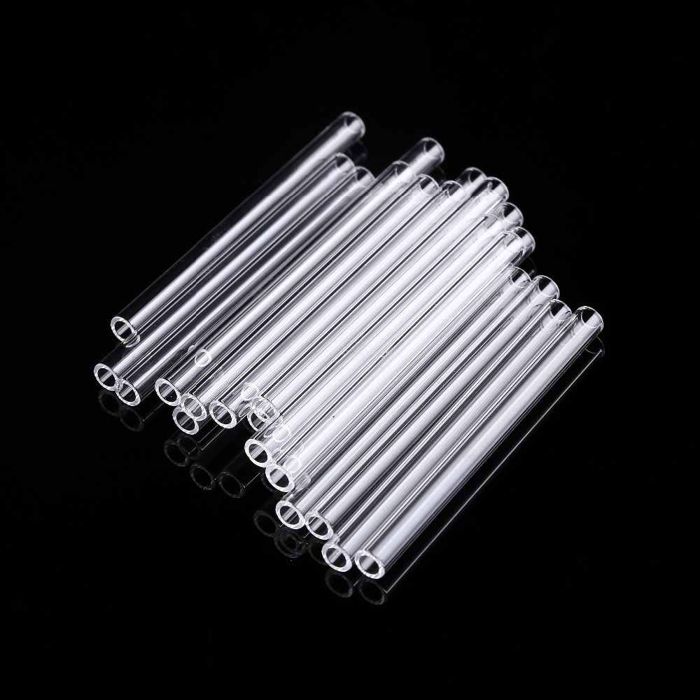 Vacuum Glass tube Solar Water Heater Glassware Quartz Pipe Transparent Quartz Tube Glass